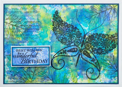 Woodware Clear Singles Floral Wings-2