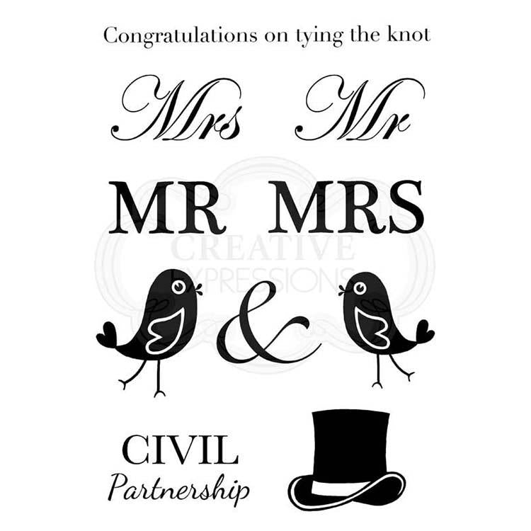 Woodware Clear Singles A Civil Wedding-1