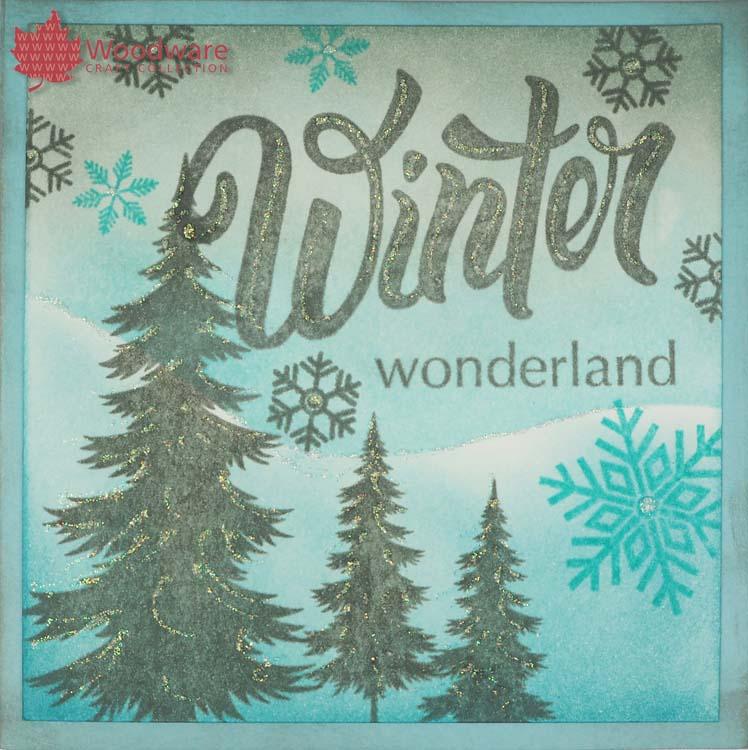 Woodware Clear Singles Winter Wonderland-2
