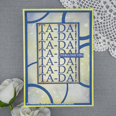 Woodware Clear Singles Ta Da! 4 in x 6 in Stamp-2
