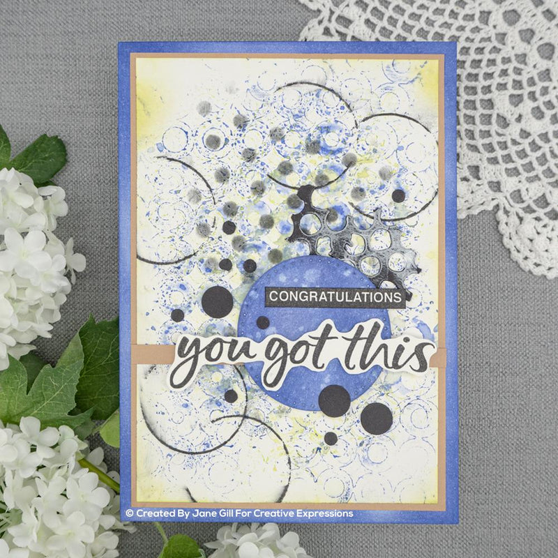 Woodware Clear Singles Good Things 4 in x 6 in Stamp-2