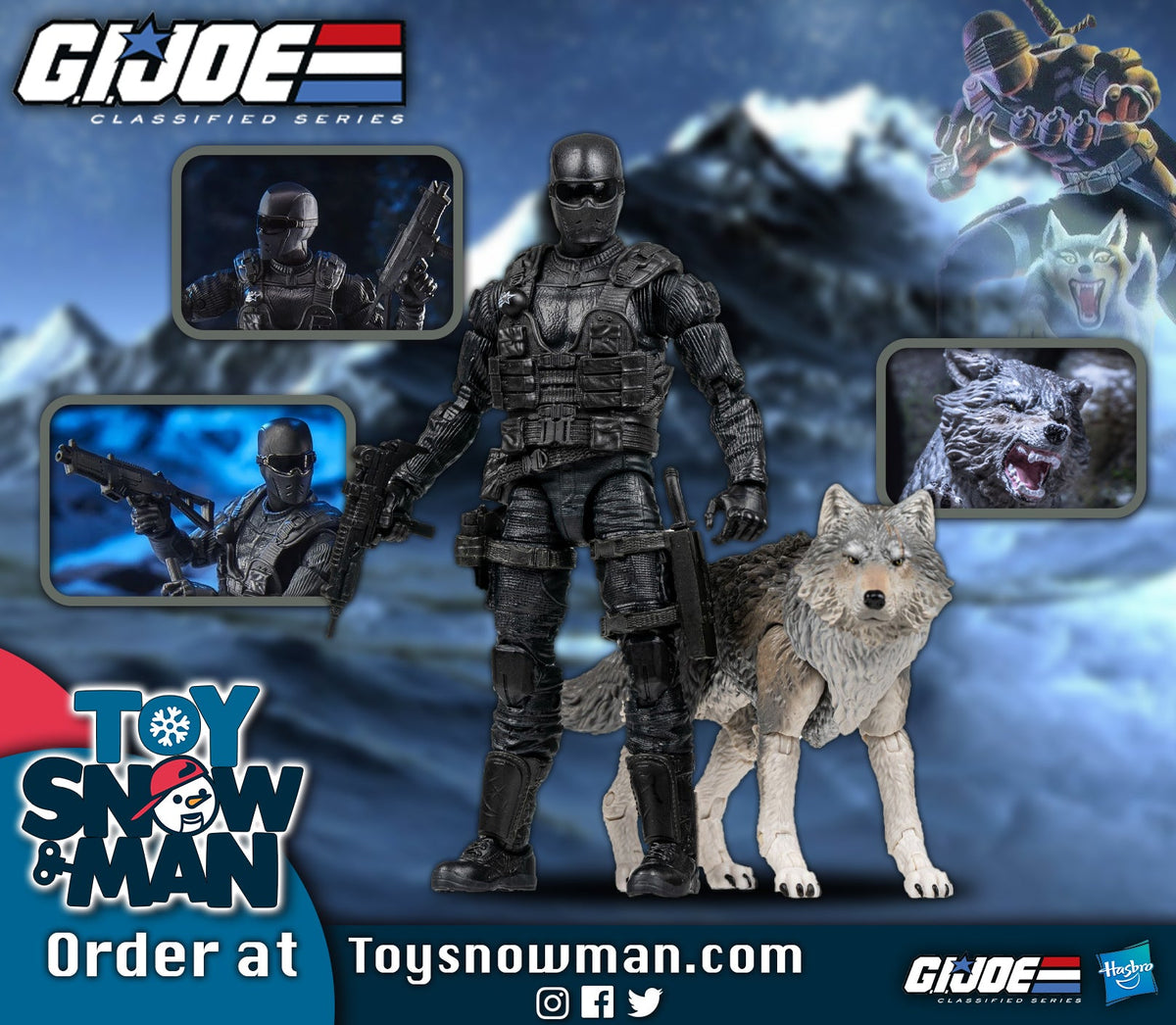 G.I. Joe Classified Series Snake Eyes & Timber: Alpha Commandos #30-1