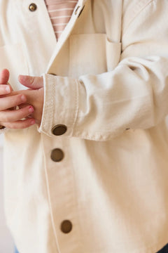 Blair Jacket - Natural | Jamie Kay-3