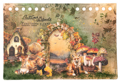 JMA Masque Sentier d'Automne, 4 Masques Automne Dans Les Bois 1 Pièce-3
