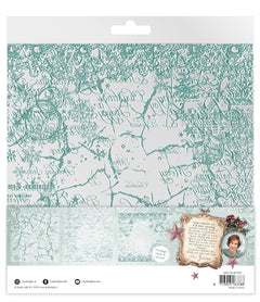 JMA Acetate Sheets White & Vintage Mint Christmas Blush 6 Sheets-2