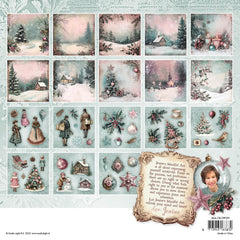 JMA Collage Paper Pad Backgrounds & Elements Christmas Blush 36 Sheets-2