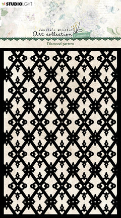 JMA Mask Diamond Pattern Essentials 105x148x1mm 1 PC nr.104-1