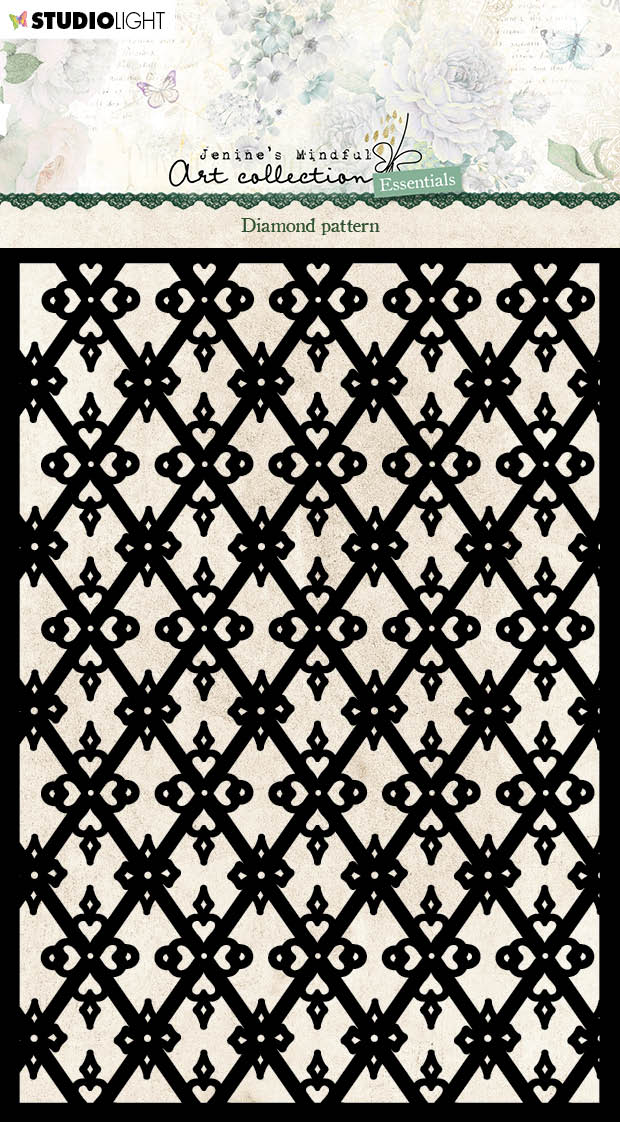 JMA Mask Diamond Pattern Essentials 105x148x1mm 1 PC nr.104-1
