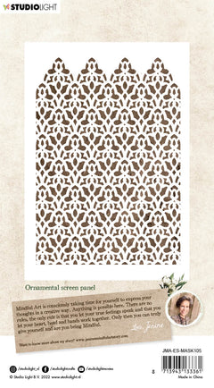 JMA Mask Ornamental Screen Panel Essentials 105x148x1mm 1 PC nr.105-2