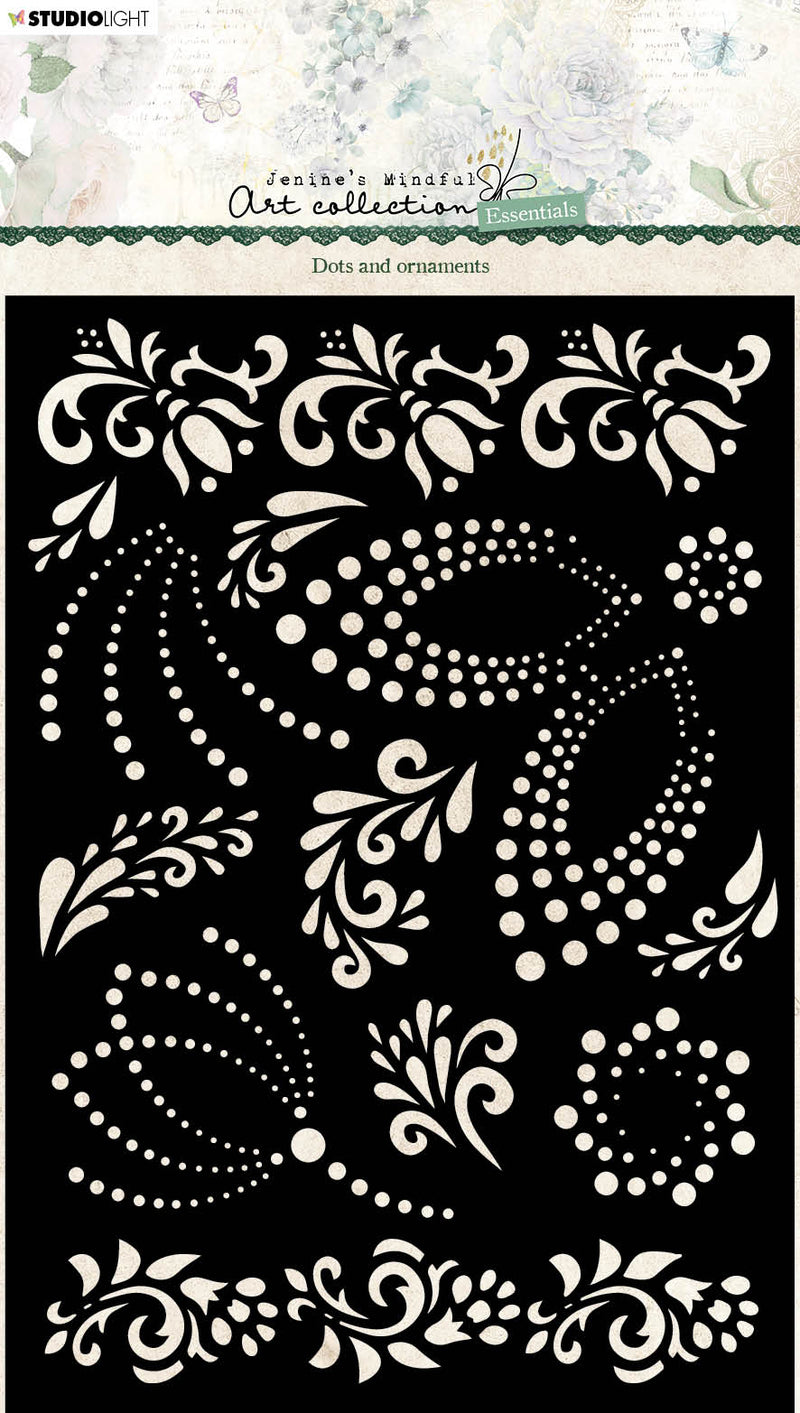 JMA Mask Dots And Ornaments Essentials 148x210x1mm 1 PC nr.75-1