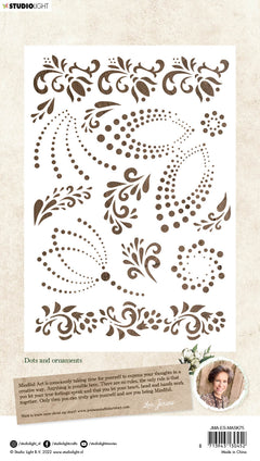 JMA Mask Dots And Ornaments Essentials 148x210x1mm 1 PC nr.75-2