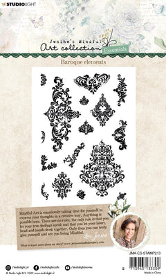 JMA Clear Stamp Baroque Ornaments Essentials 105x148x3mm 16 PC nr.213-2