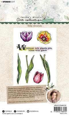 JMA Clear Stamp Tulip Elements Essentials 148x105x3mm 7 PC nr.338-6