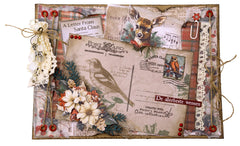 JMA Cutting Die Snowflake Circle Frame Festive Nostalgia 6 PC-7