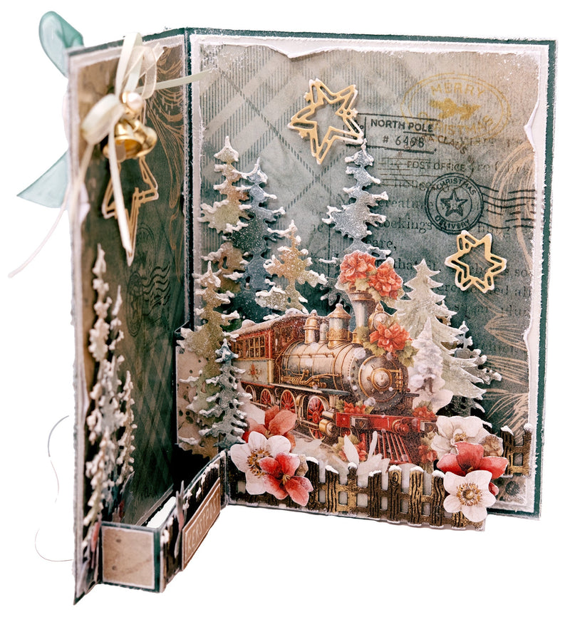 JMA Cutting Die Borders & Stars Festive Nostalgia 6 PC-5