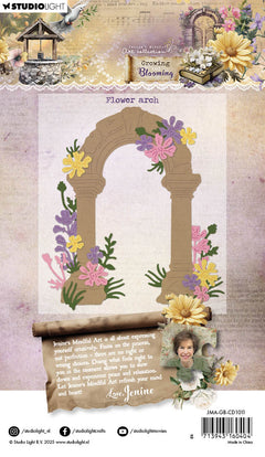 JMA Cutting Die Flower Arch Growing & Blooming 12  Pieces-2