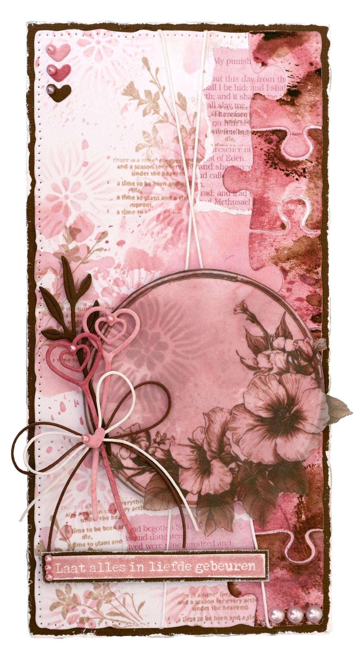 Sello transparente JMA Hopeful Swirls Growing & Blooming, 6 piezas-3