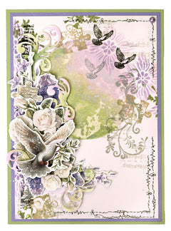 Sello transparente JMA Hopeful Swirls Growing & Blooming, 6 piezas-4