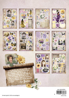 JMA Die-Cut Paper Pad Paper Elements Growing & Blooming 20 Sheets-2