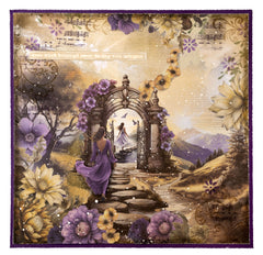 Sello transparente JMA Hopeful Swirls Growing & Blooming, 6 piezas-6