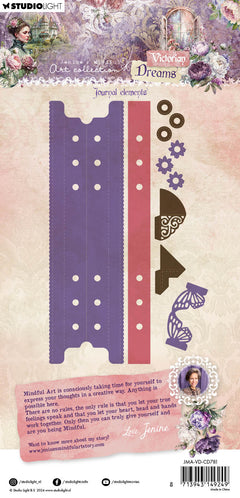 JMA Cutting Die Journal Elements Victorian Dreams 11 PC-3