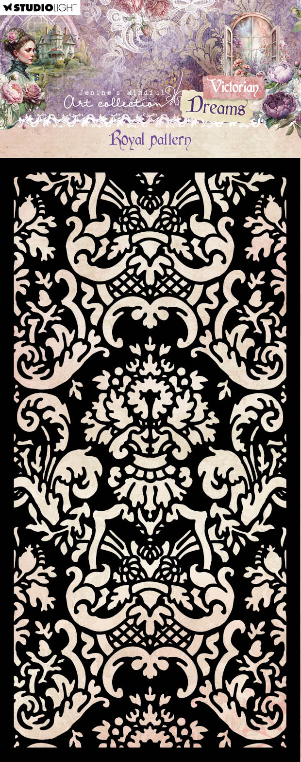 JMA Mask Royal Pattern Victorian Dreams 1 PC-1