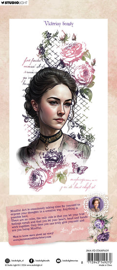 JMA Clear Stamp Victorian Beauty Victorian Dreams 1 PC-3