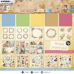 Bloc de papel mixto JMA Vellum, Unicolor & Elements Wild & Free 36 HOJAS-1