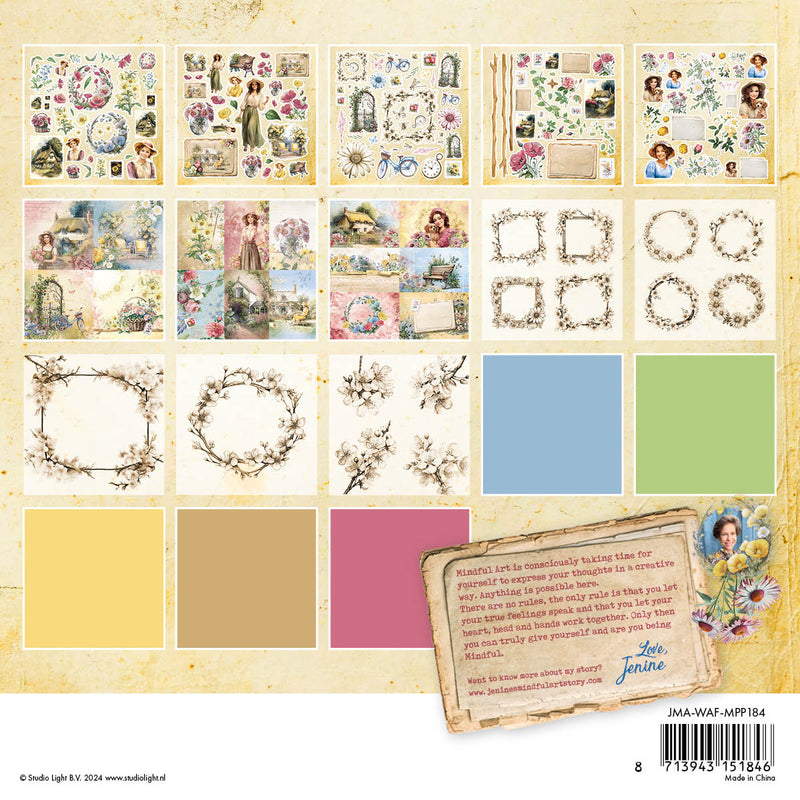 Bloc de papel mixto JMA Vellum, Unicolor & Elements Wild & Free 36 HOJAS-2