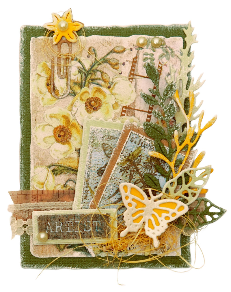 Bloc de papel mixto JMA Vellum, Unicolor & Elements Wild & Free 36 HOJAS-7