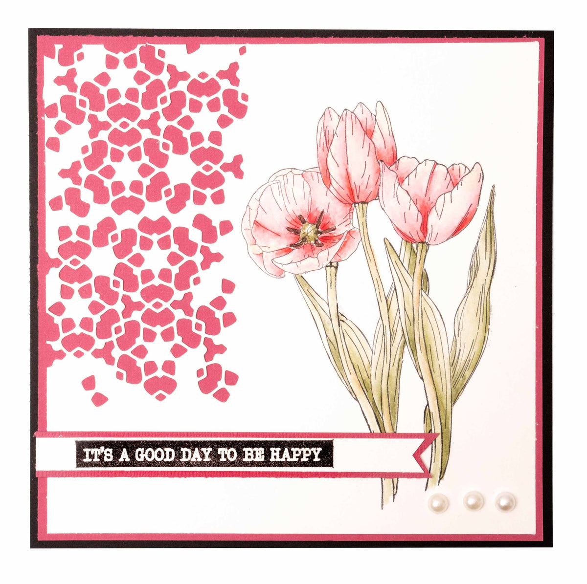JMA Clear Stamp Tulip Elements Essentials 148x105x3mm 7 PC nr.338-3