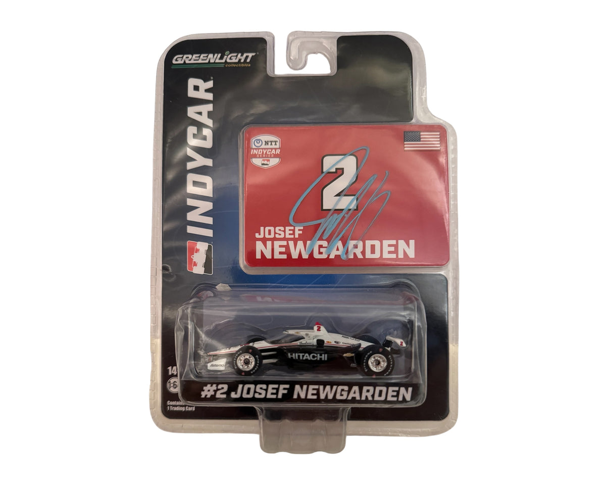 Josef Newgarden Autographed 2023 NTT IndyCar Series 1/64 Diecast Model Car