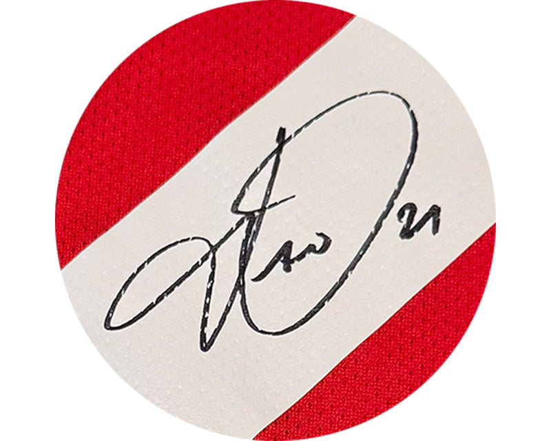Jonathan Osorio Autographed Canada Men's National Team Nike Replica Red Jersey-2