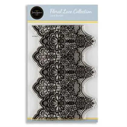 Jamie Rodgers Crafts Lace Border A6 Clear Stamp Set-1