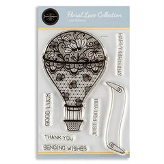 Jamie Rodgers Crafts Lace Balloon A6 Clear Stamp Set-1