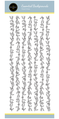 Jamie Rodgers Crafts Floral Vines DL Clear Stamp Set-1