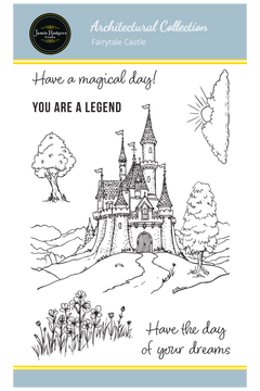 Jamie Rodgers Crafts Fairytale Castle A6 Clear Stamp Set-1