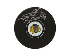 Jonathan Toews Autographed Chicago Blackhawks Autograph Model Puck-1