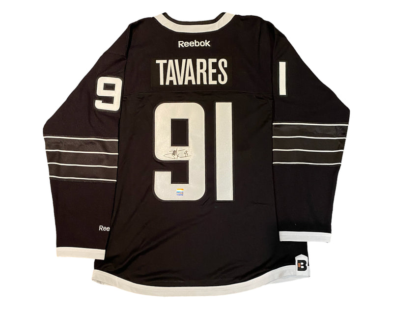 John Tavares Autographed New York Islanders Reebok Premier Alternate Replica Jersey-1
