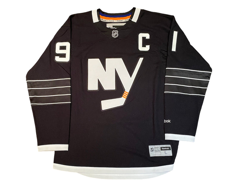 John Tavares Autographed New York Islanders Reebok Premier Alternate Replica Jersey-3
