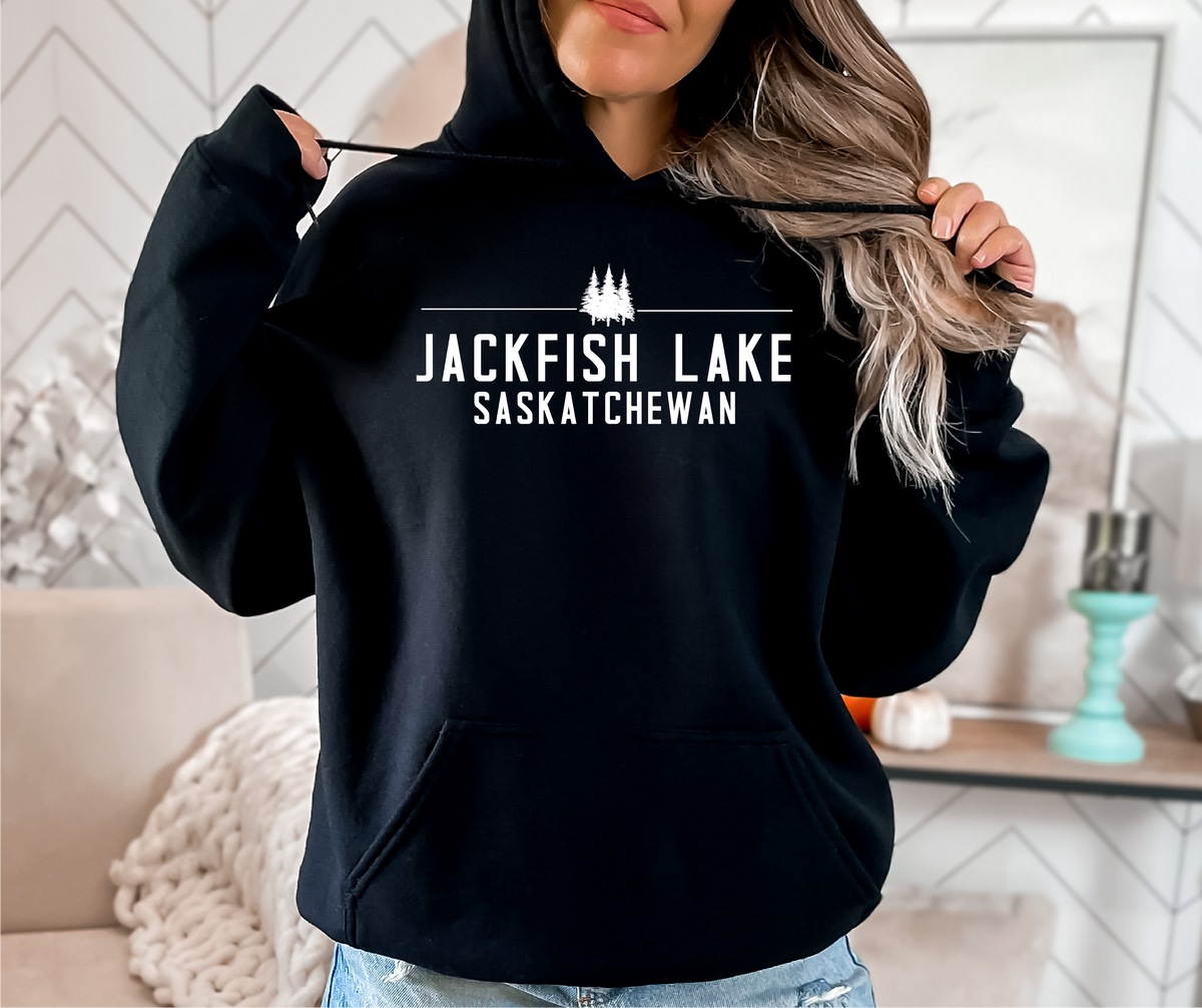 Minimalist Personalized Lake Hoodie-4