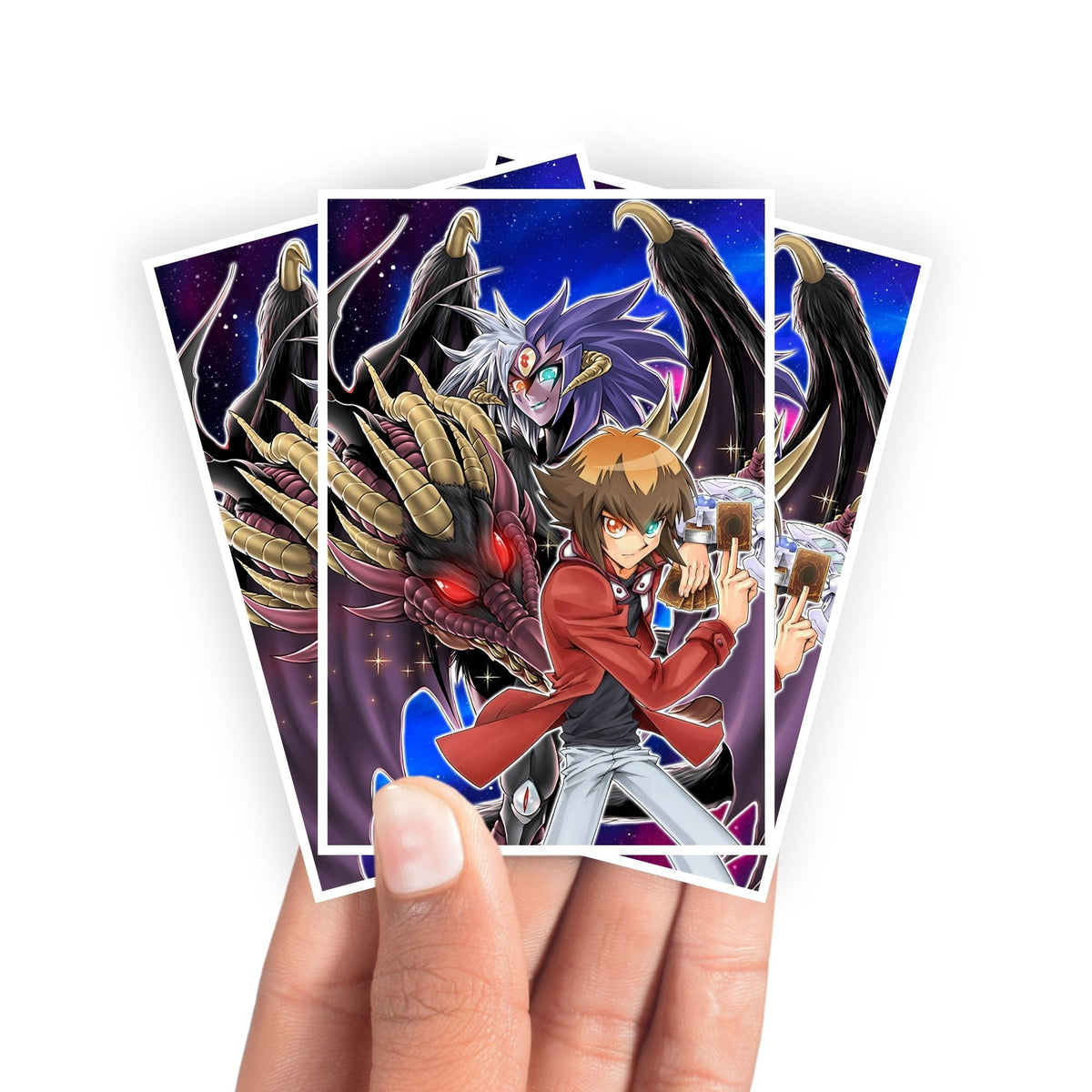 Jaden and Yubel Card Sleeves-2