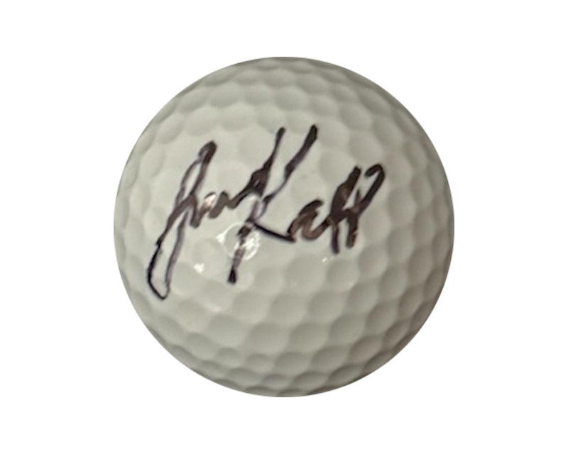Jake Knapp Autographed Titleist TruFeel Golf Ball-1