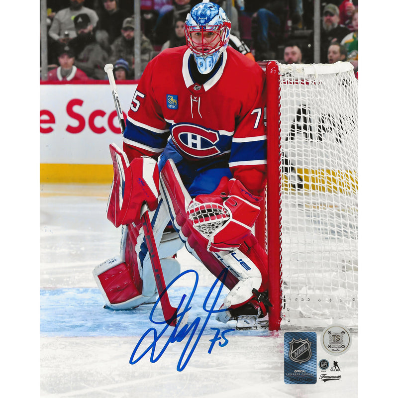 Jakub Dobes Autographed Montreal Canadiens 8x10 Photo-1