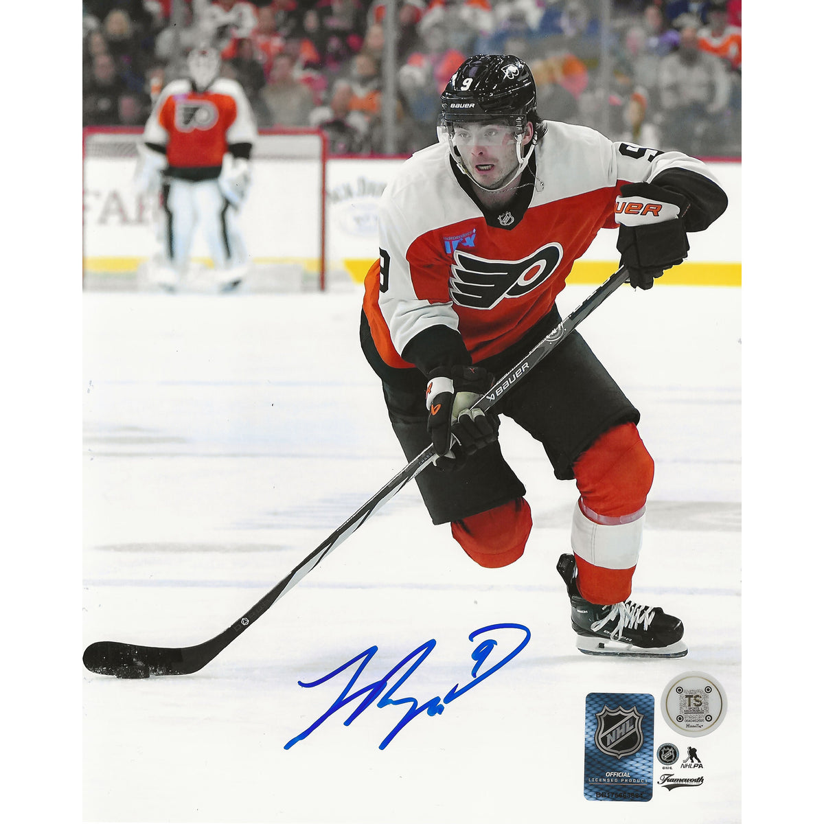 Jamie Drysdale Autographed Philadelphia Flyers 8x10 Photo-1