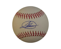 Jasson Domínguez Autographed Rawlings Official Major League Baseball-1