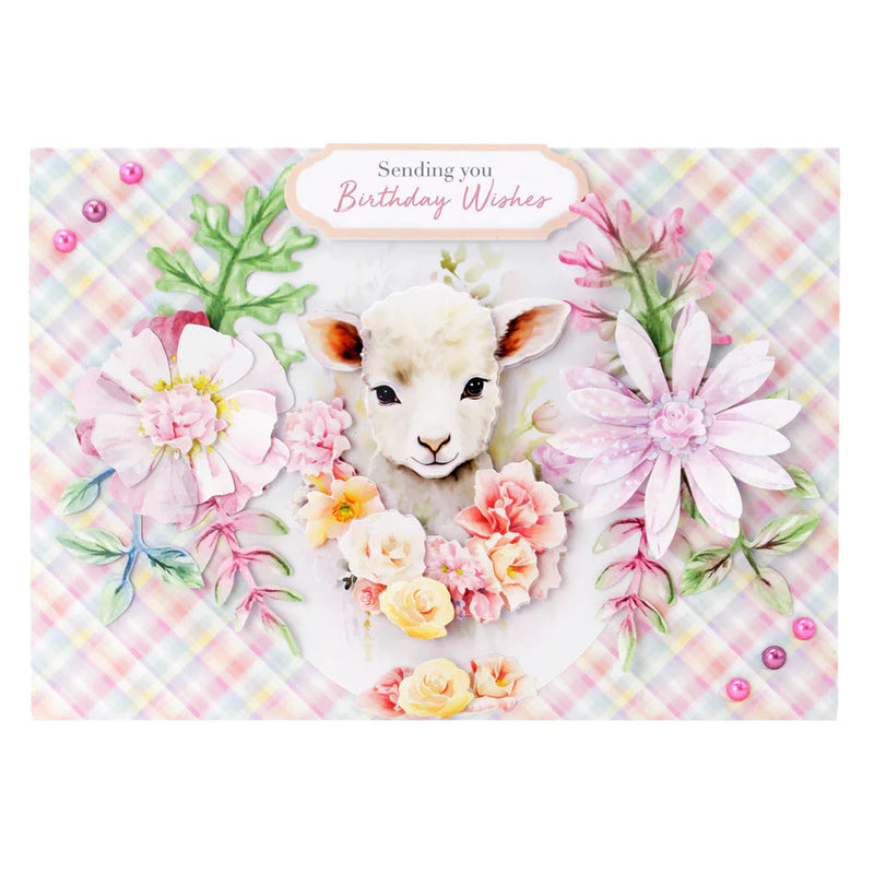 Decoupage troquelado – Corderitos (paquete de 3)-3