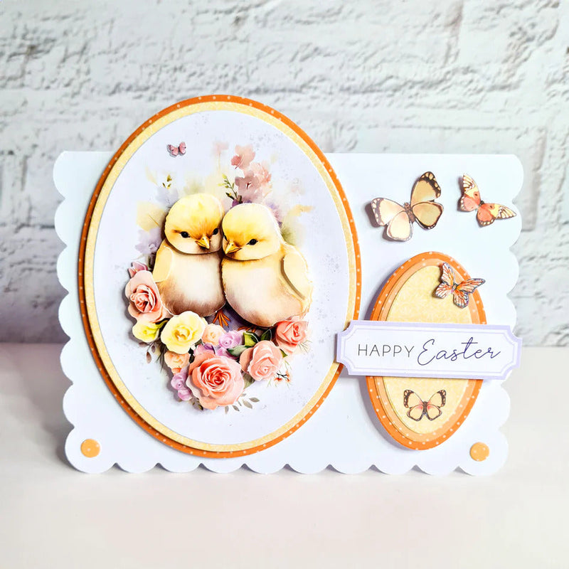 Décopatch Découpé à l'Emporte-Pièce – Poussins & Lapin (pack de 3)-6