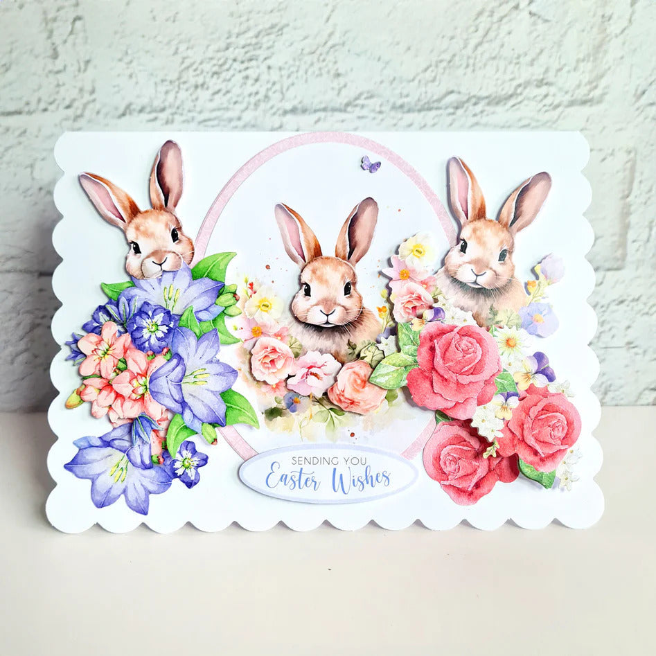 Décopatch Découpé à l'Emporte-Pièce – Poussins & Lapin (pack de 3)-4