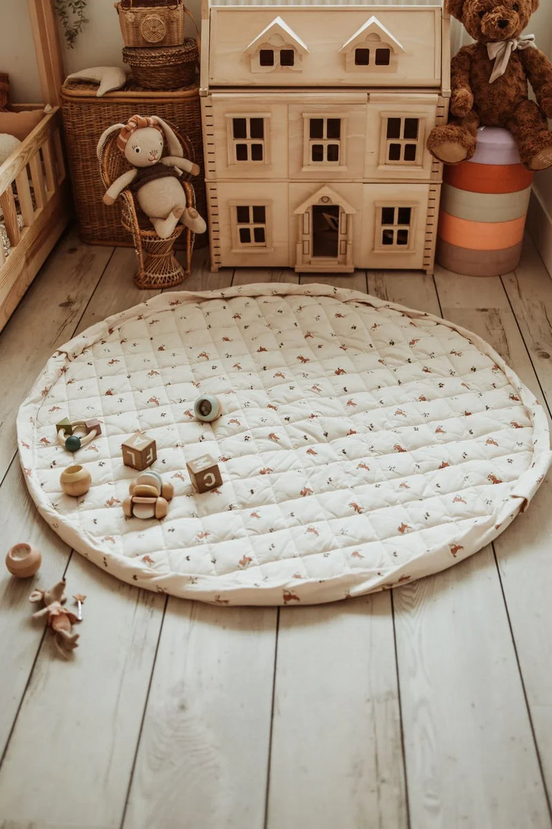 Organic Soft Babymat & Bag | Rabbit | play&go-6
